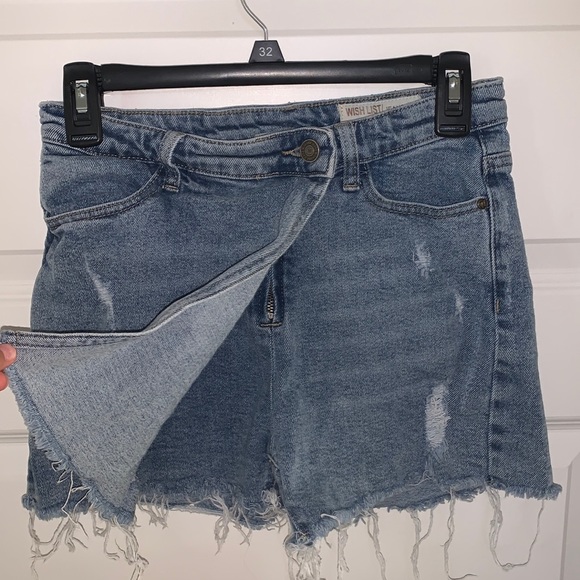blue jean skort - Picture 2 of 4